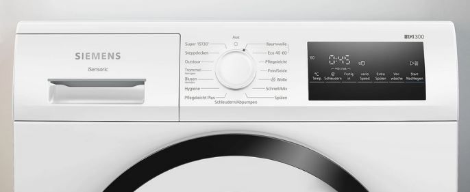 Siemens WM14N223 iQ300 Waschmaschine mit 7kg für 389€ (statt 449€)