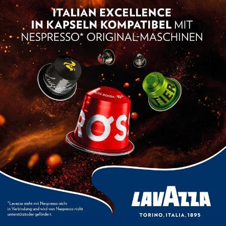 ☕ 100er Pack Lavazza Crema e Gusto Espresso mit Schokoladen Aroma ab 15,95€ (statt 30€)