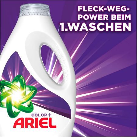🌈 Ariel Color+ Flüssigwaschmittel, 80 WL für 13,99€ (statt 17€)