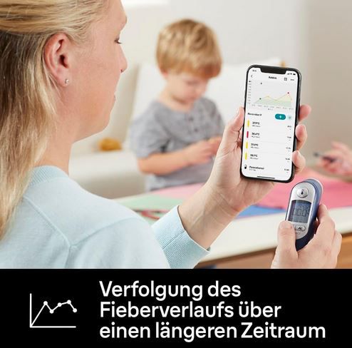 Braun ThermoScan 7+ connect Ohrthermometer mit App für 60,96€ (statt 69€)