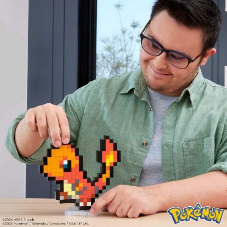 MEGA HTH76 Pokémon Glumanda Figur im Retro Look für 14,99€ (statt 21€)
