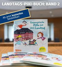 Pixi Buch gratis: Gespenstische Hilfe aus dem Landtag