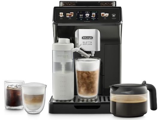 DeLonghi Eletta Explore Cold Brew Kaffeevollautomat mit Milchsystem für 989,99€ (statt 1.150€)