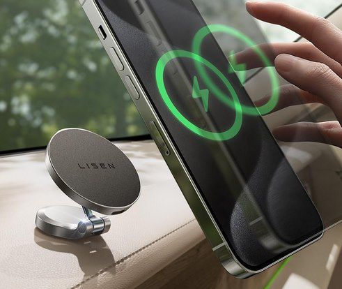 LISEN 15W Magsafe Handyhalterung mit Magnet für 13,74€ (statt 25€)