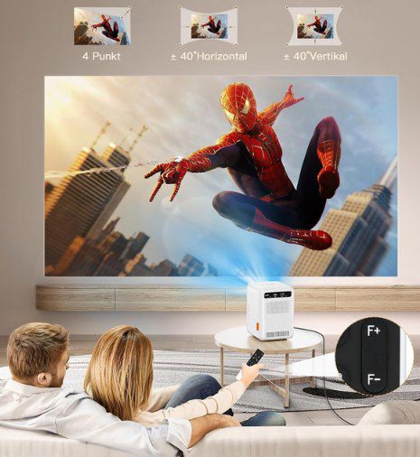 BITIWEND B2G 720p Mini Outdoor Beamer für 78,99€ (statt 100€)