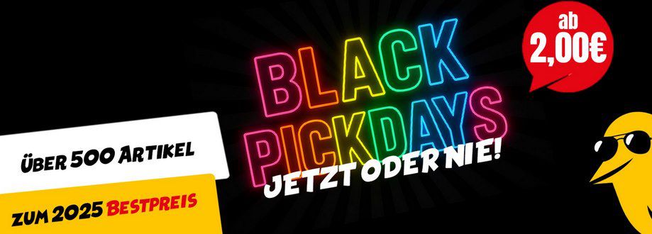 👕 Black Pickday: bis 95% Rabatt   Sportfashion Sale ab 2€   bis Mitternacht!