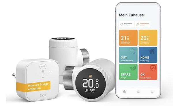🥶 2x tado° X Smartes Heizkörper Thermostat + Bridge für 119,99€ (statt 148€)