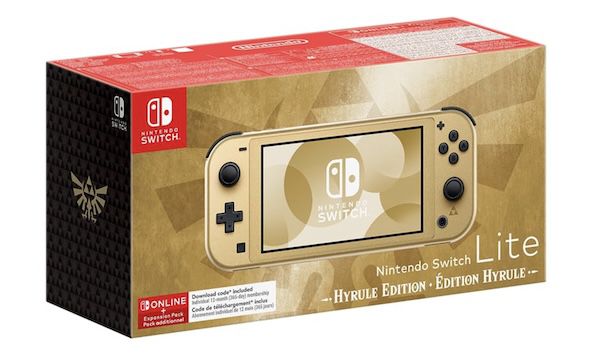 Nintendo Switch Lite Hyrule Edition für 172€ (statt 229€)