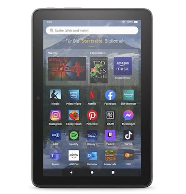 Zertifiziert und generalüberholt: Amazon Fire HD 8 Plus 32GB nur 41,99€ (statt neu 65€)