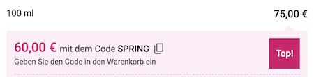 100 ml BOSS Bottled Triumph Elixir Eau de Parfum für 60€ (statt 75€)