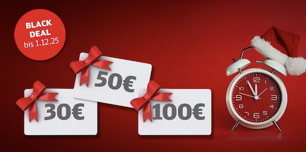 🚅 Deutsche Bahn: 10% Rabatt auf Geschenkgutscheine (auch für Bahncard)