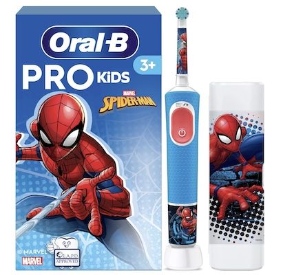 🕷️ Oral-B Pro Kids 3+ Spiderman Elektrische Zahnbürste für 20€ (statt 29€)