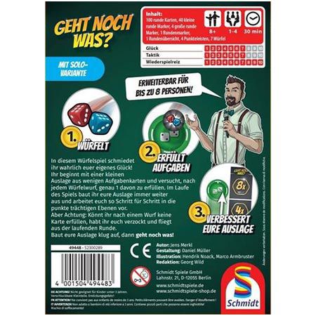 🎲 Schmidt Spiele   Geht noch was? Würfelspiel für 6,99€ (statt 12€)
