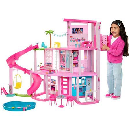 👧 Barbie HMX10 Traumvilla mit Zubehö, 3-stöckig für 149,99€ (statt 195€)