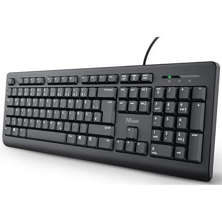 ⌨️ Trust Taro Kabelgebundene Tastatur für 9,34€ (statt 18€)