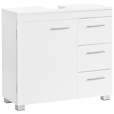 VASAGLE Waschbeckenunterschrank mit 3 Schubladen für 41,99€ (statt 60€)
