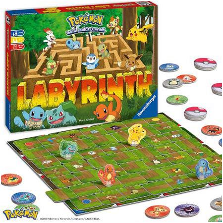 Ravensburger   Pokémon Labyrinth, Familienspiel für 17,99€ (statt 24€)