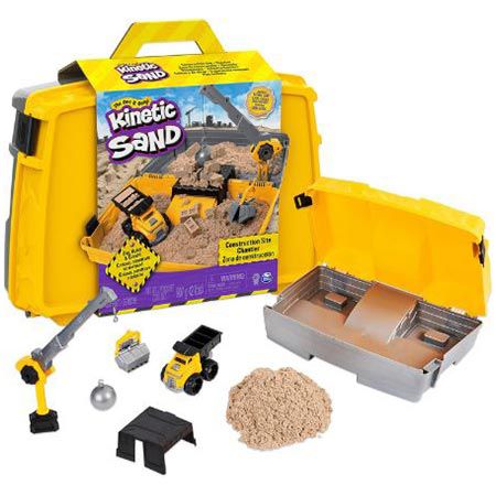 🪏 Kinetic Sand Baustellen Koffer mit 907g kinetischem Sand für 22,99€ (statt 27€)