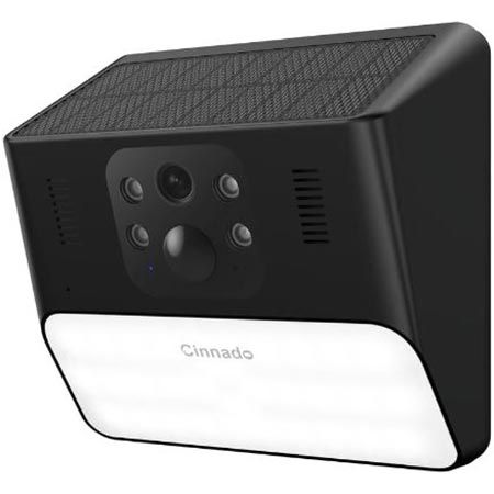 Cinnado 2K Akku-Outdoor-Überwachungskamera mit Solar für 30,59€ (statt 49€)