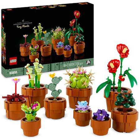 🪴 LEGO 10329 Icons Mini Pflanzen mit 9 Blumen für 34,99€ (statt 40€)