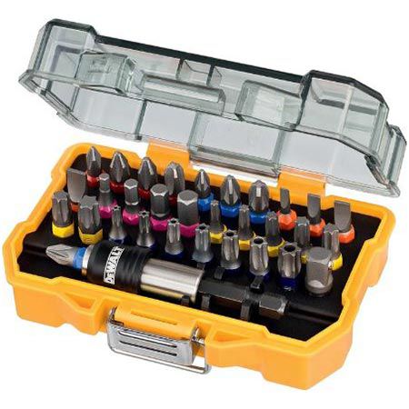 DeWalt DT7969 Schrauberbit-Set mit Farbcodierung, 32-tlg. für 8,29€ (statt 14€)