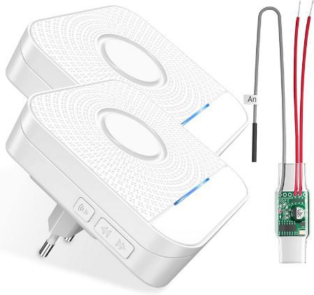 🔔 Bitiwend Türklingel Funksignal Erweiterungs Set für 32,99€ (statt 55€)