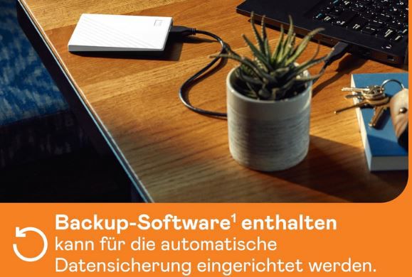 WD My Passport externe Festplatte mit 6 TB für 145,99€ (statt 174€)