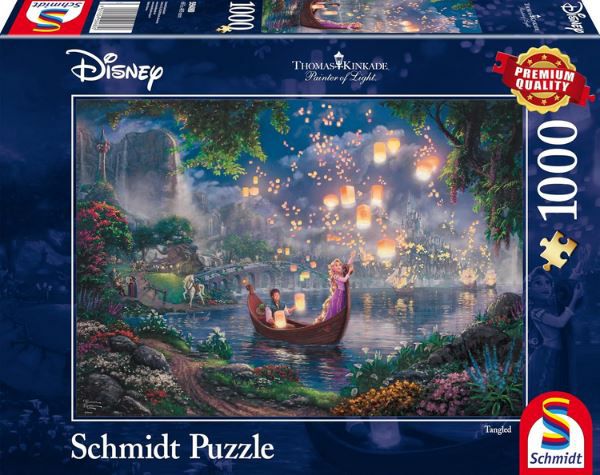 Schmidt Spiele Thomas Kinkade, Rapunzel, 1.000 Teile Puzzle für 7,99€ (statt 12€)
