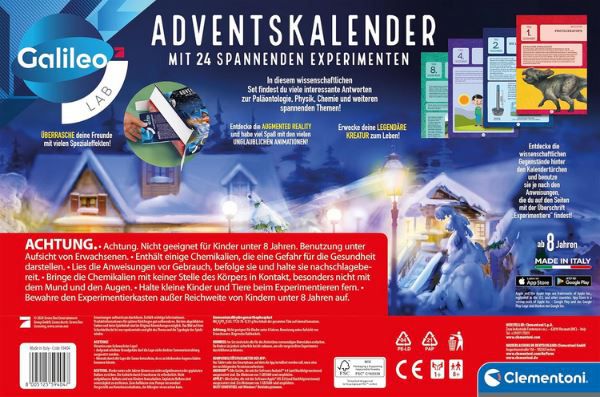 Galileo Wissenschaft Adventskalender 2024 für 8,99€ (statt 14€)