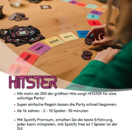 Jumbo Spiele Hitster Original, Party  & Kartenspiel für 18,99€ (statt 24€)