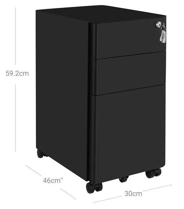📂 SONGMICS Büroschrank mit Rollen & Schloss für 56,99€ (statt 75€) 📂 SONGMICS Büroschrank mit Rollen & Schloss für 56,99€ (statt 75€)