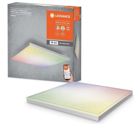 LEDVANCE LED Panel PLANON SMART+ Multicolor mit WLAN für 39,99€ (statt neu 60€)