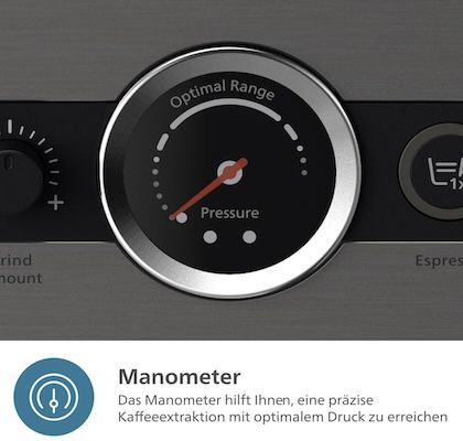 Philips Barista Brew PSA3218/01   Halbautomatische Espressomaschine für 357,95€ (statt 392€)