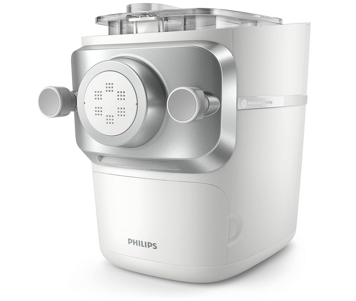 🍝 Philips HR2660 weiße Nudelmaschine 6 Formscheiben für 139,99€ (statt 210€)