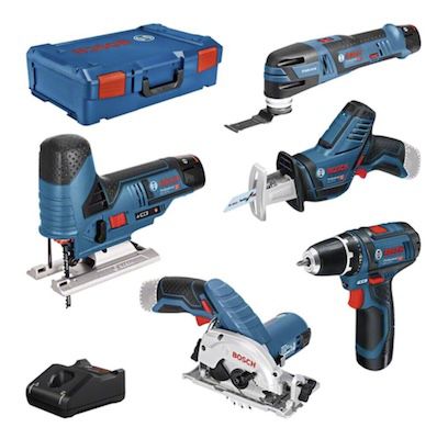🔨 eBay: 15% Rabatt auf Bosch Professional – z.B. 5er Werkzeug-Set 506,76€ (statt 547€)