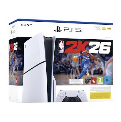🎮 Sony PlayStation 5 Slim mit Laufwerk inkl. NBA 2K26 für 479€ (statt 549€)