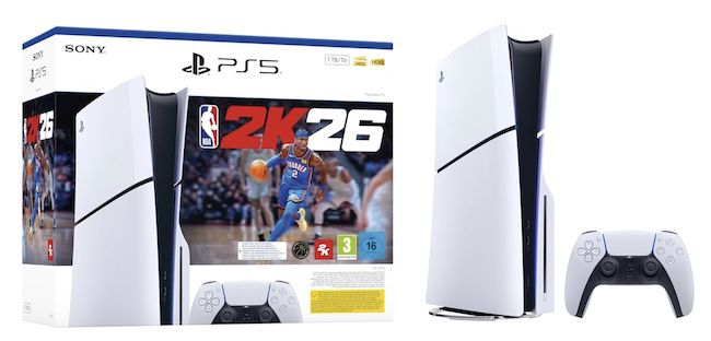 🎮 Sony PlayStation 5 Slim mit Laufwerk inkl. NBA 2K26 für 479€ (statt 549€)
