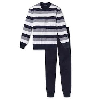 😴 Schiesser Herren Schlafanzug lang mit Bündchen ab 29,95€ (statt 39€)