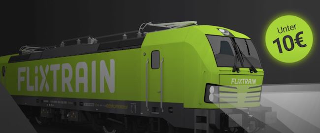 🚅 Flixtrain Tickets unter 10€ für ganz Deutschland - nur 10.000 Tickets 🚅 Flixtrain Tickets unter 10€ für ganz Deutschland   nur 10.000 Tickets
