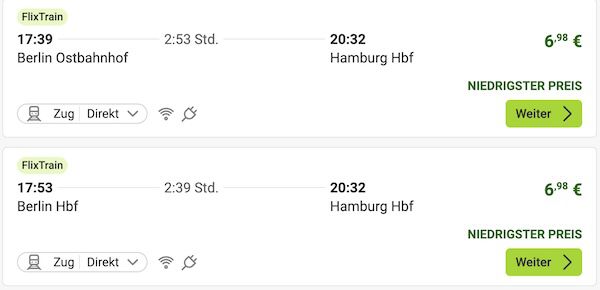 🚅 Flixtrain Tickets unter 10€ für ganz Deutschland - nur 10.000 Tickets 🚅 Flixtrain Tickets unter 10€ für ganz Deutschland   nur 10.000 Tickets