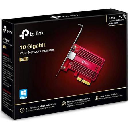 TP-Link Archer TX401 – 10 Gigabit PCI Express Ethernet Karte für 39,99€ (statt neu 76€)