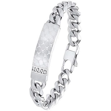 JOOP! Edelstahl Armband mit ID Anhänger für 51,50€ (statt 79€)