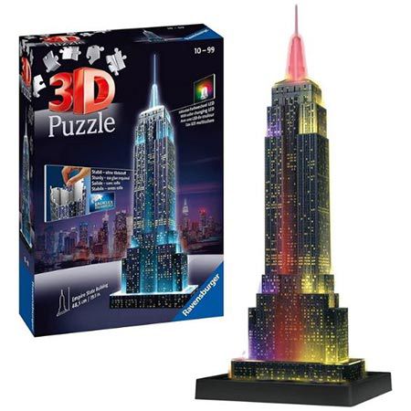 Ravensburger 3D Puzzle   Empire State Building bei Nacht für 24,74€ (statt 35€)