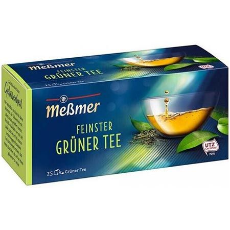 🍵 4 x 25 Beutel Meßmer Feinster Grüner Tee ab 5,72€ (statt 10€)
