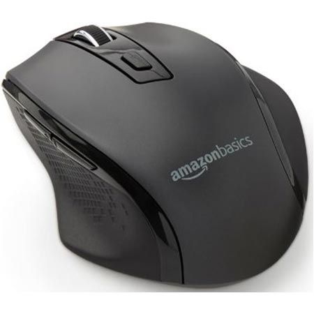 Amazon Basics Ergonomische kabellose USB Maus für 12,13€ (statt 15€)