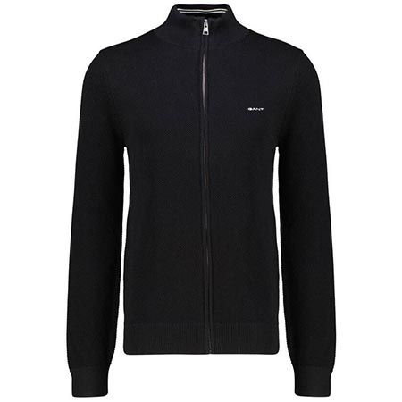 GANT Strickjacke aus Baumwoll Piqué in 4 Farben für je 86,85€ (statt 105€)