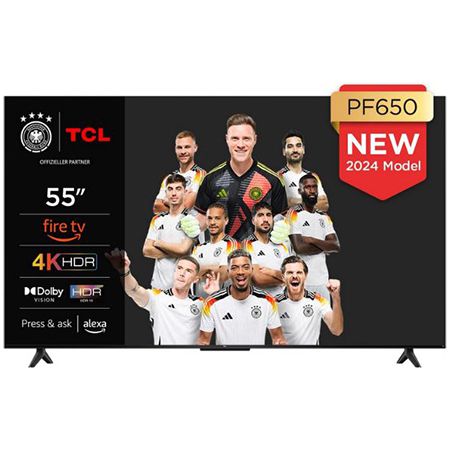 📺 TCL 55PF650 55″ 4K Ultra HD Smart LED Fire TV für 329€ (statt 379€)