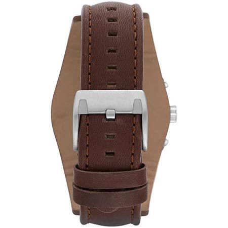 Fossil Coachman Edelstahl & Leder Herren Chronograph für 85,70€ (statt 110€)