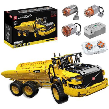 Mould King 17010 Technik Liebherr Muldenkipper für 66,86€ (statt 90€)