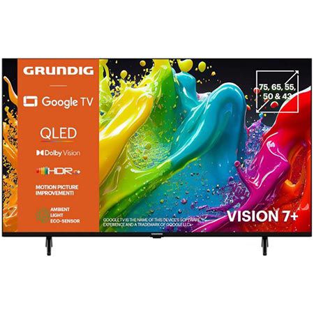 Grundig VOE84 Q 55″ UHD QLED Chromecast TV 60Hz für 441,79€ (statt 510€)